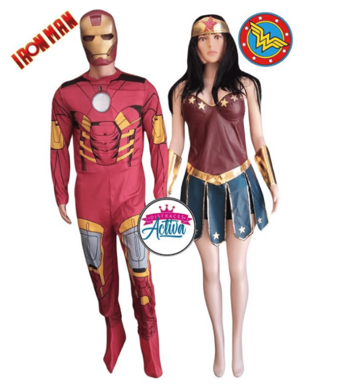 Parejas_IronMan Wonder Woman